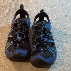Teva Kids' Black and Blue Water Shoes